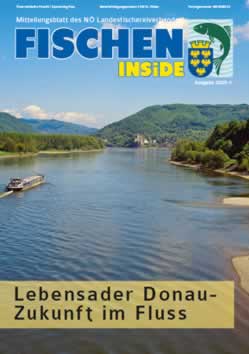 Cover Fischen Inside, Mitteilungsblatt des NÖ Landesfischereiverbandes