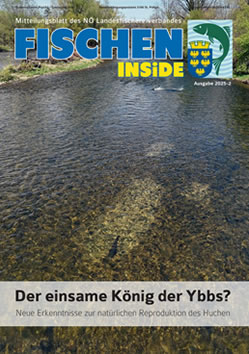 Cover Fischen Inside, Mitteilungsblatt des NÖ Landesfischereiverbandes